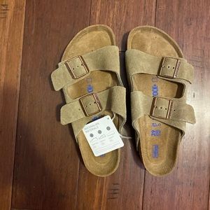 Birkenstock Arizona suede leather